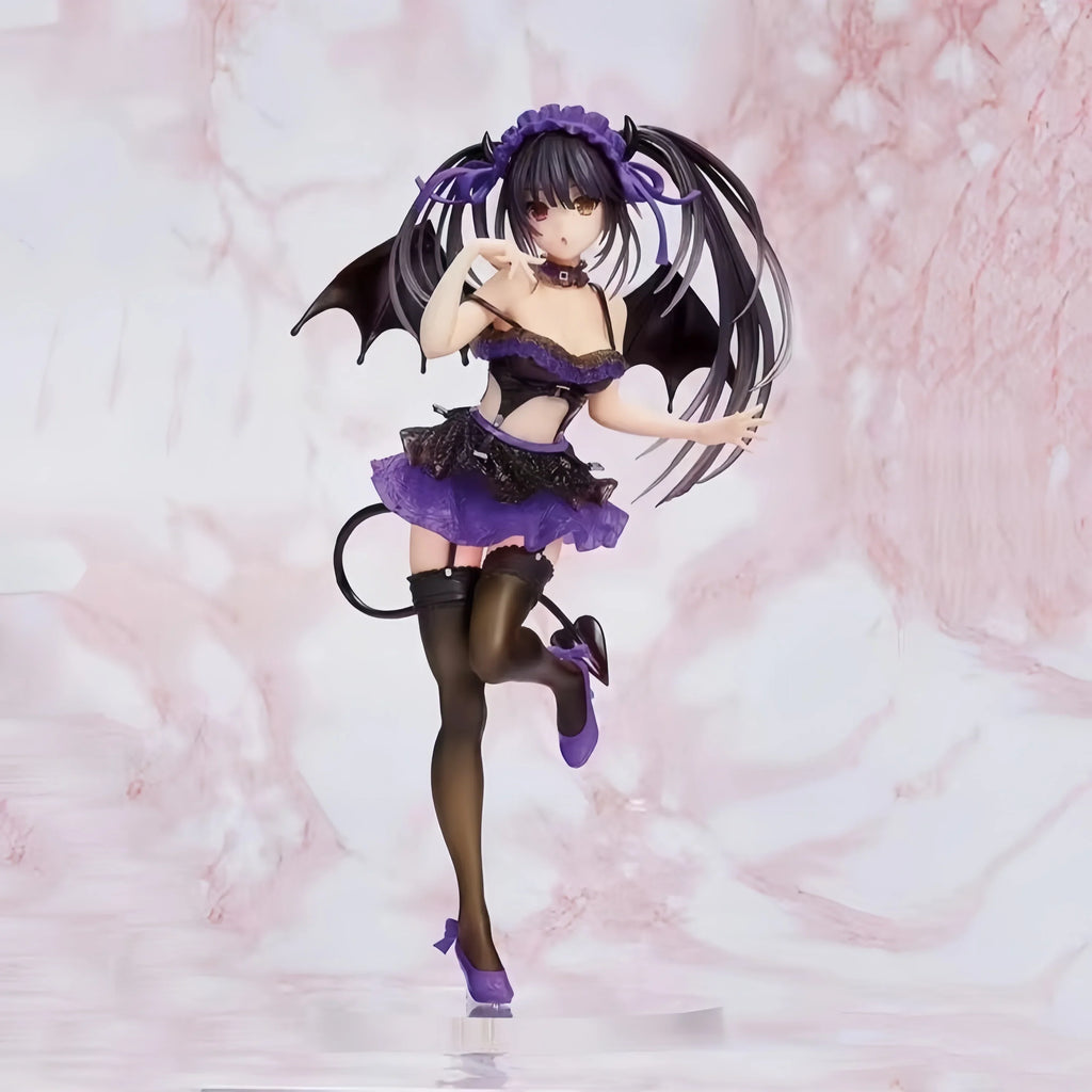 Date A Live Figure Tokisaki Kurumi Figures Swimwear Figurine Pvc Pretty Girl Doll Collection Desk Decoration Toys Holiday Gifts