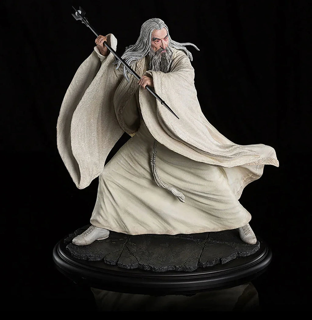 Original Weta Saruman 1/6 Soldiers Polystone state Figure Model Toys 36.5CM Decoration Gift Collection
