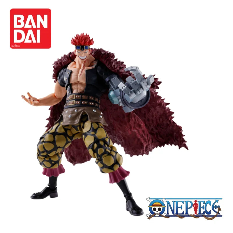 Bandai One Piece In Stock Eustass  Figurine Original Anime Merchandise 100% Genuine Ornaments Boys Favorite Gift Collectible