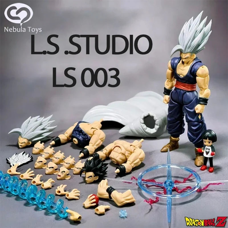 Ls Studio Ls003 Dragon Ball Z Sh Figuarts Son Gohan Shf Super Saiyan Beast Gohan Super Hero Action Figure Pvc Model Toy Gifts