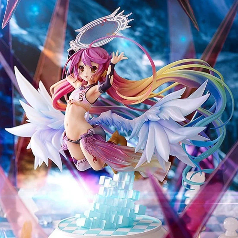 Phat Original:Anime No Game No Life Zero Jibril 25cm PVC Action Figure Anime Figure Model Toys Figure Collection Doll Gift