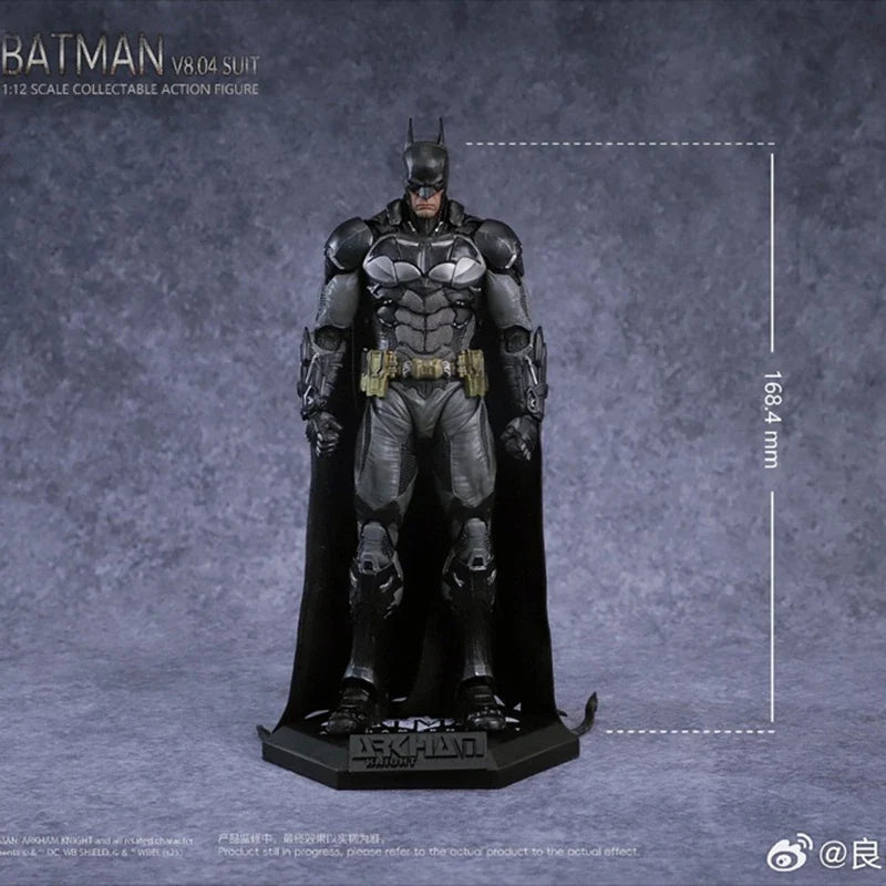 （In Stock）Original Lpzz Arkham Knight Figure V8.04 Suit Batman Action Figures 002 Deathstroke Dc Multiverse Superman 1/12 Statue
