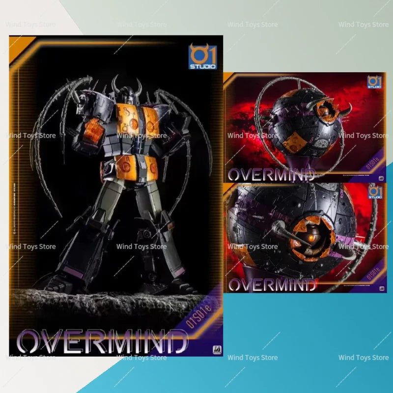 Auf Lager Metamorphose King Dark Edition 01-STUDIO CELL 01S01E Unicron Schwarze Actionfigur Spielzeugsammlung Geschenk