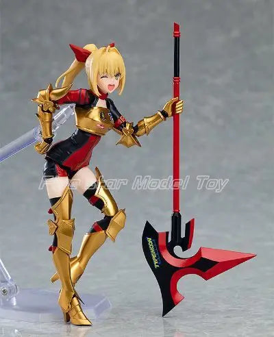 【FS】 Original Max Factory Figma SP-129 Nero Claudius Racing Girl Ver. Figure Model Toys Gifts Collection