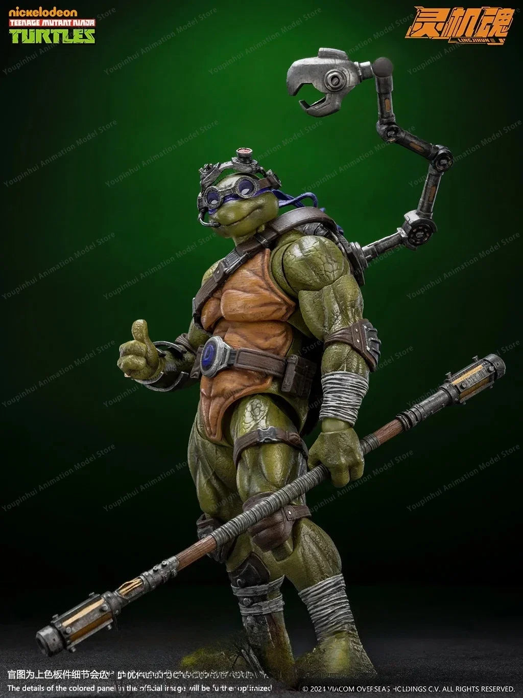 Original Ling Ji Hun TMNT Series Raphael Mikey Leonardo Donatello Action Figures Collectibles Models