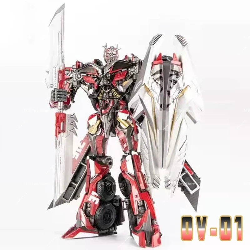 IN STOCK Transformation OV-01 OV01 Enlarged Version Modified KO SS61 Prime Alloy Fire Truck Action Figure Robot Model Toy