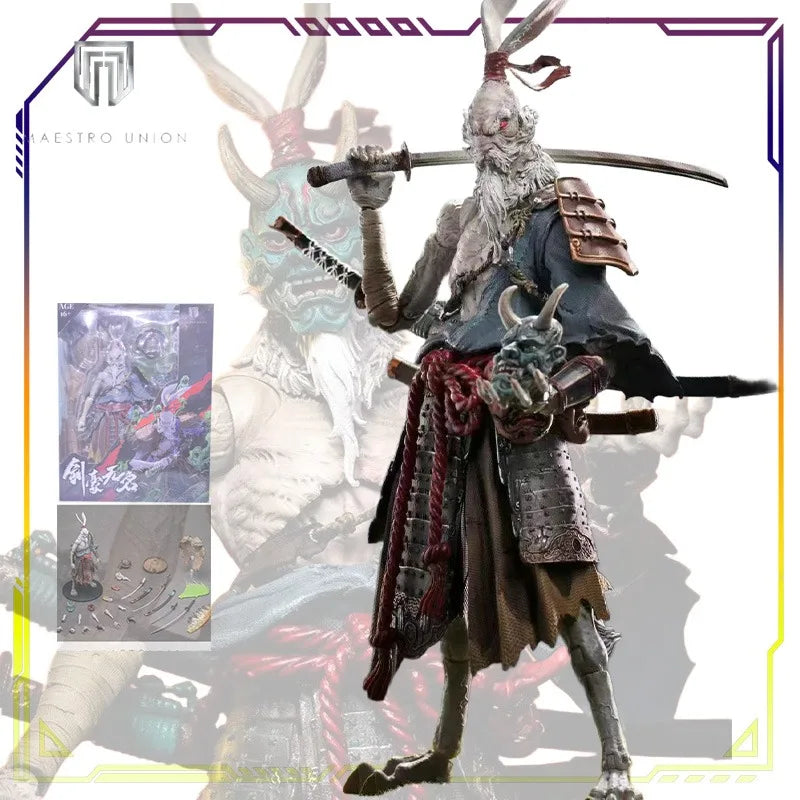 Spot Supply Maestro Union Original Fury Planet Series Swordsman Nameless Anime Action Figure Model Toys Model Gifts for Boys