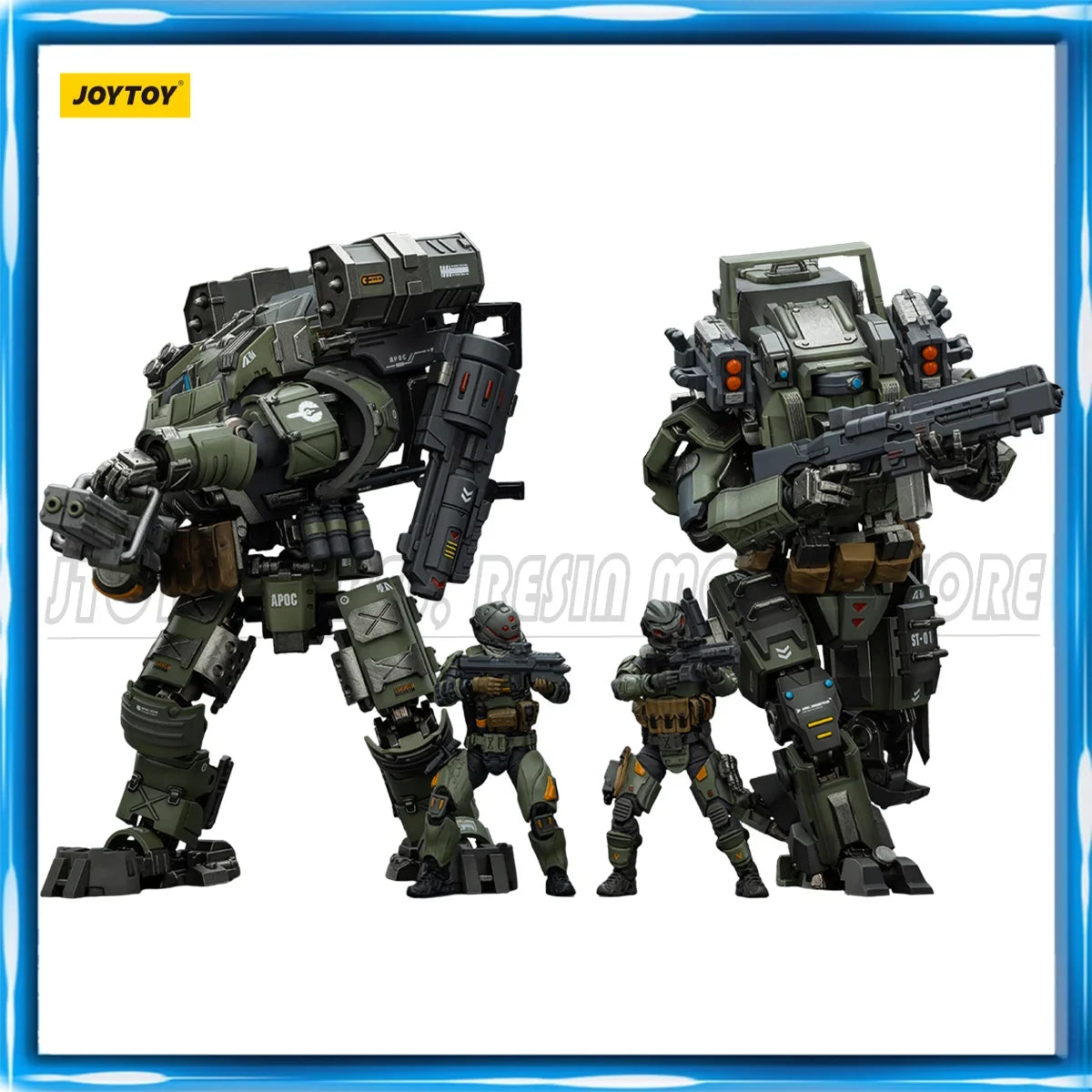 JOYTOY Dark Source 1/25 Action Figure APOC Series Bedrock Mecha Anime figures Toys