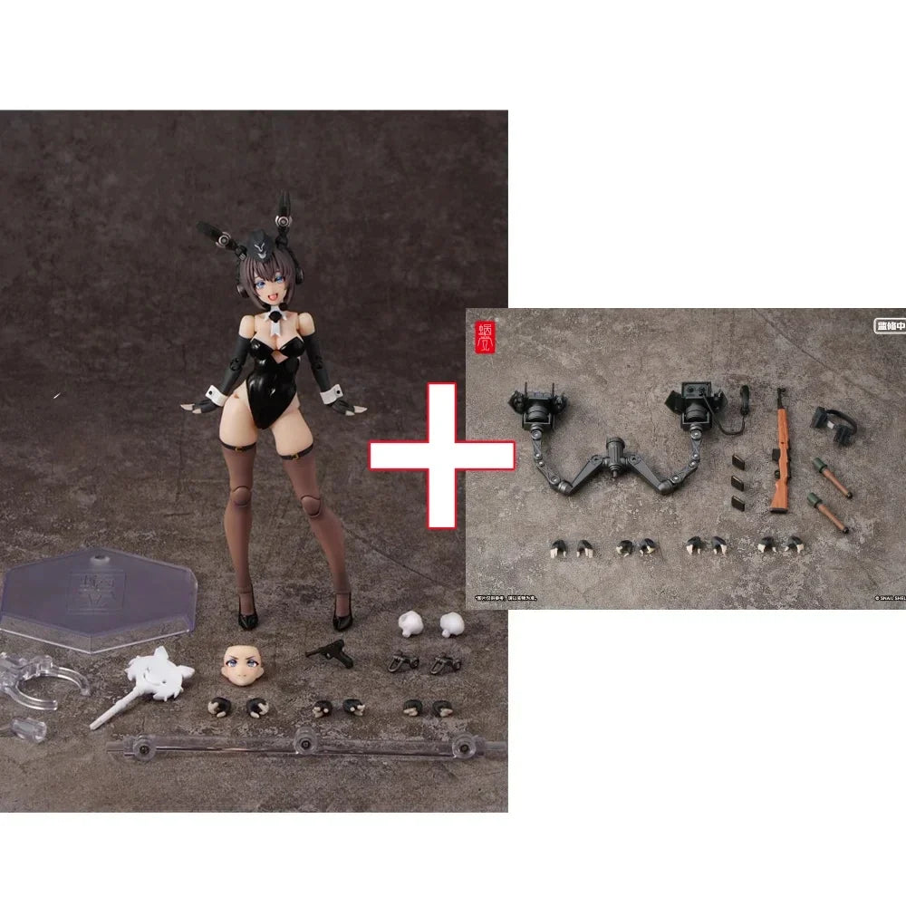 【IN STOCK】Original SNAIL SHELL RA-03 RA03 Anneliese 1/12 Mobile Suit Girl PVC Action Figure With Box