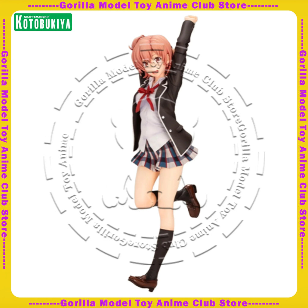 In Stock Original Genuine KOTOBUKIYA My Teen Romantic Comedy SNAFU Yui Yuigahama Figure Anime Collectible Statue Gift 209mm