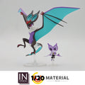 [In Stock]1/20 Resin Scale World [BRAVIARY] - Noibat & Noivern
