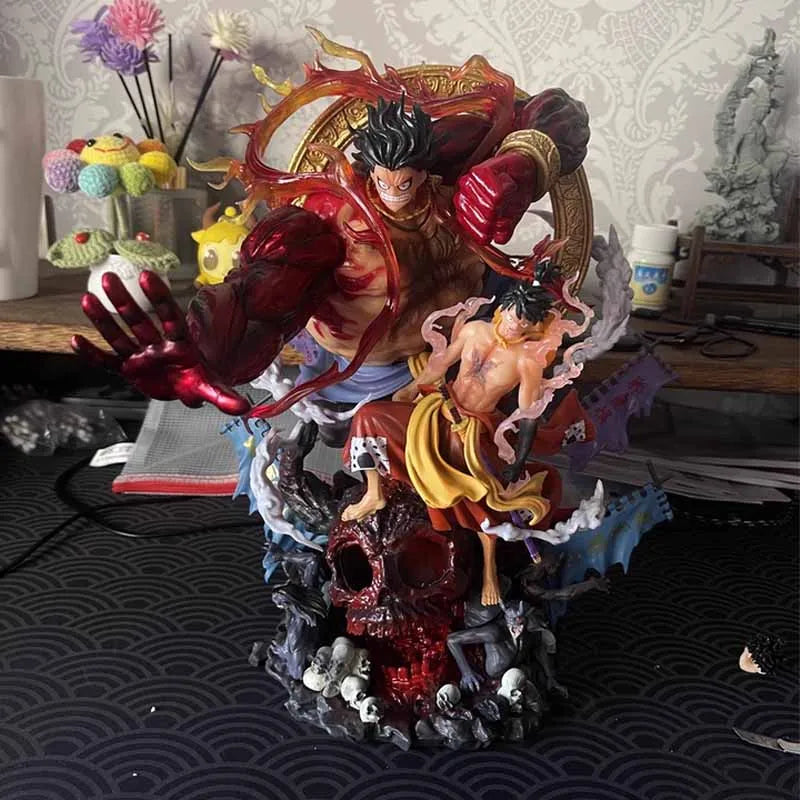 One Piece Anime Peripheral Solon Three Thousand World Tornado Three Blade Flow Solon Super Large Model Handmade Ornament Toy