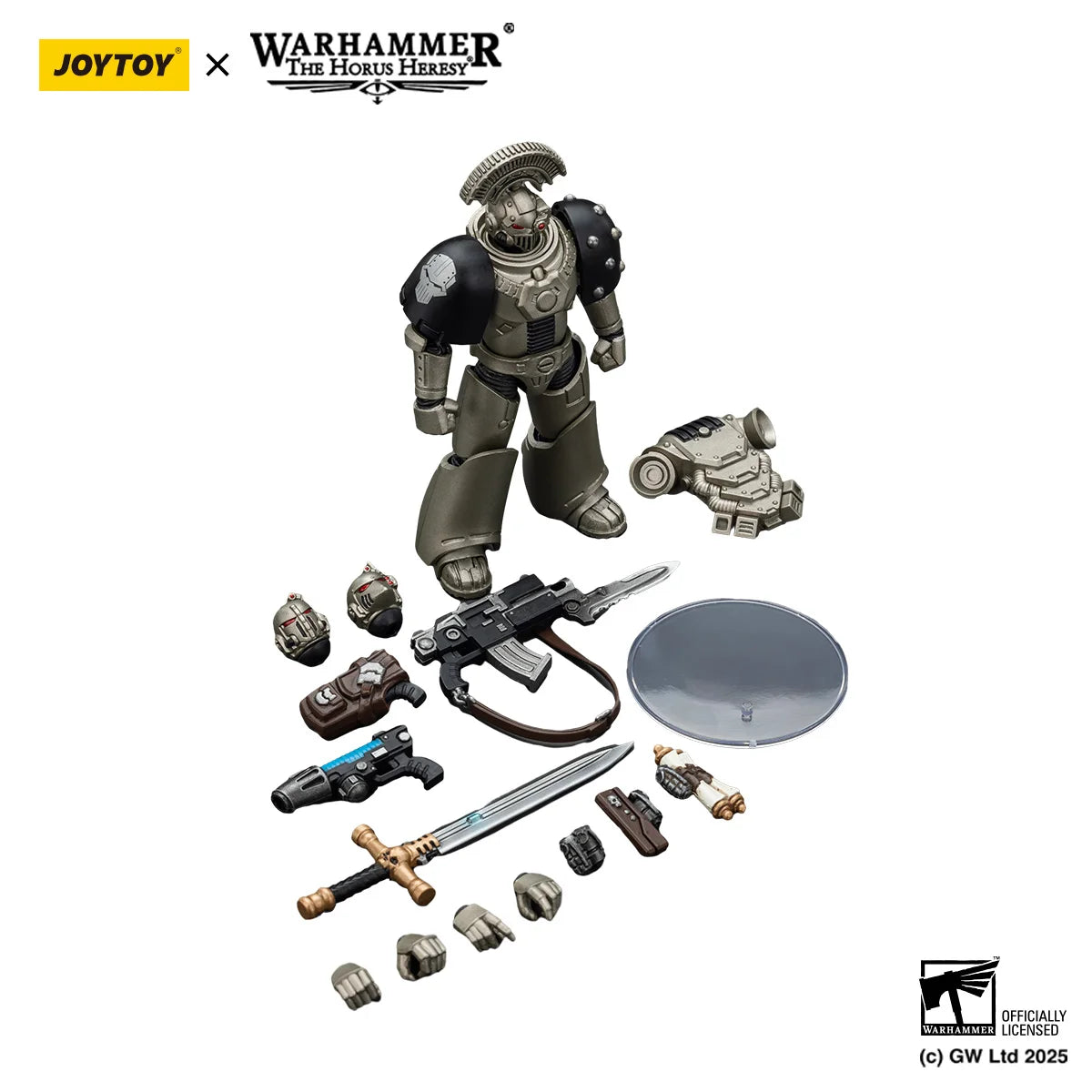 [Pre Order]JOYTOY Warhammer40K 1/18 Action Figure Iron Warriors MKVI Tactical Command Squad Chosen figures Toys
