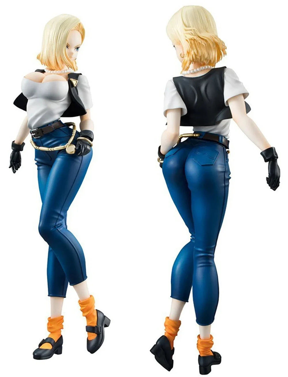 Cute Anime Dragon Ball Gals Android #18 Ver.II Lazuli PVC Action Figure Collectible Sexy Girls Game Statue Model Toys Doll Gifts