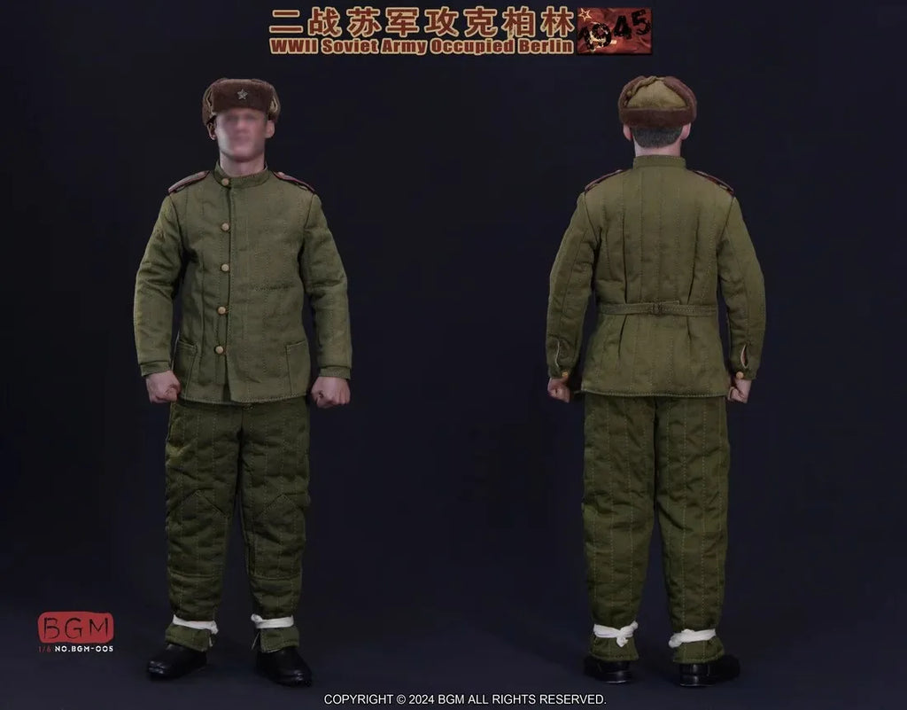 1/6 BGM TOYS BGM-005 Version C Soviet Soldier Doll Dress Suit Weapons Equipment No Do Head No Body For 12" Doll Figure DIY