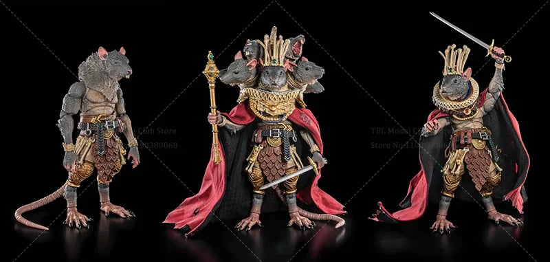 1/12 Scale The Four Horsemen Mythical Legion Seven headed Rat King Dark Tale Adaptation 6-inch Full Set Action Figure Soldier