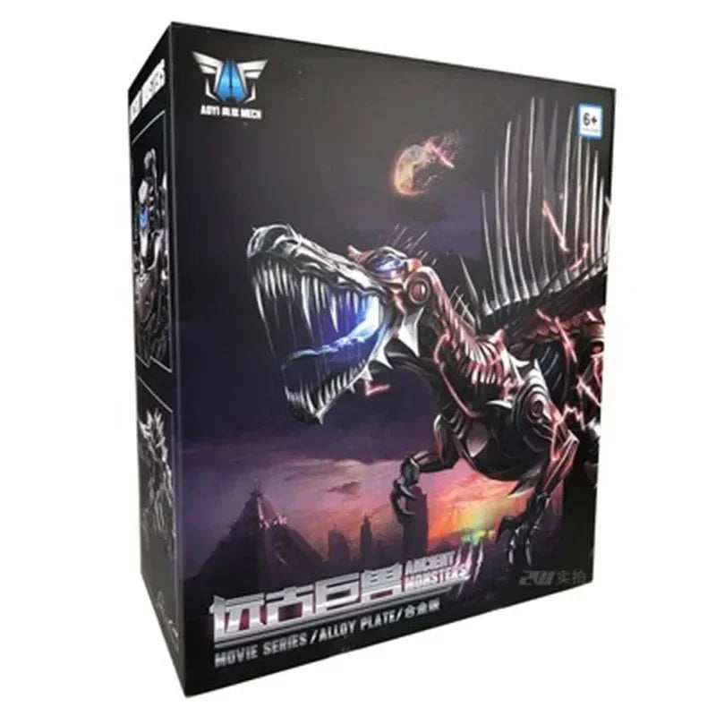 In Stock AOYI  LS-11transformation Action Figure Toy Masterpiece Scorn Movie Model KO Dinosaur Deformation Car Robot Dolls Gift