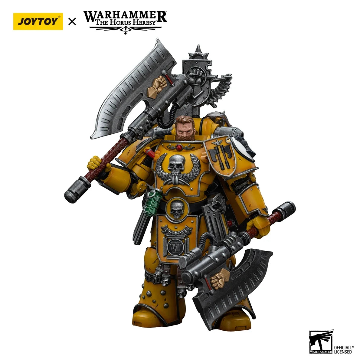 JOYTOY Warhammer 40k 1/18 Action Figures Anime 12.4cm Imperial Fists Fafnir Rann