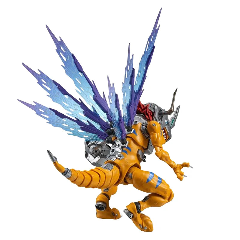 Spot Direct Delivery Bandai Original Digimon Adventure Anime Model FRS METALGREYMON VACCINE Action Figure Toys For Children
