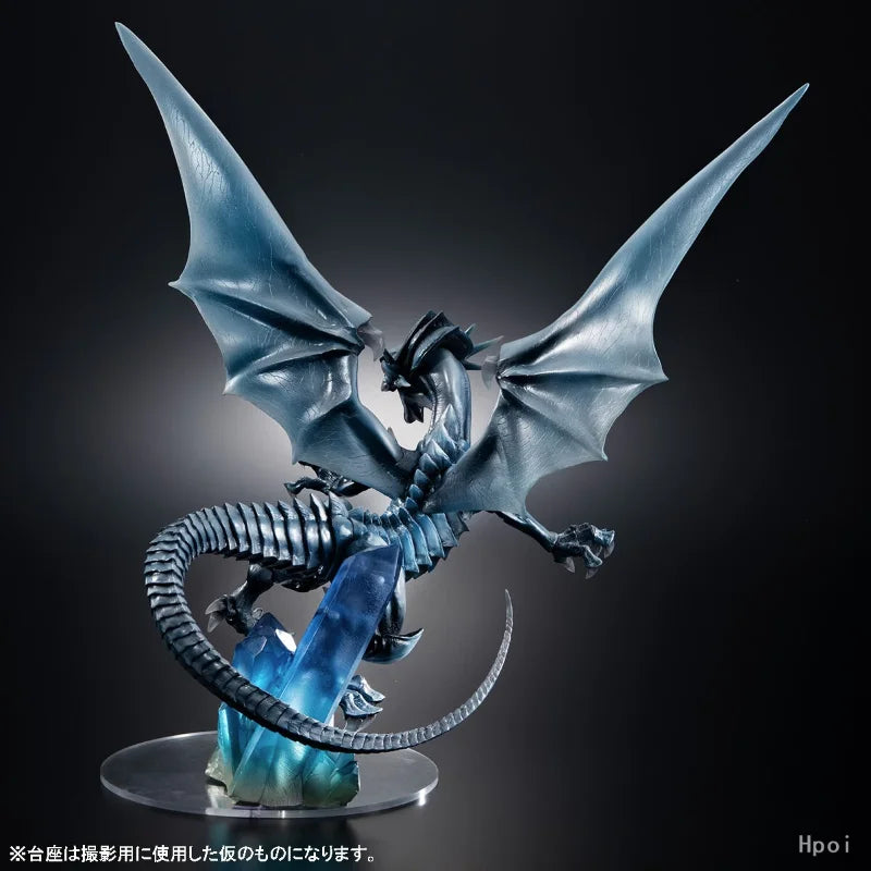 MegaHouse AWM Original:Yu-Gi-Oh! Blue-Eyes White Dragon 28cm PVC Action Figure Anime Figure collectible Model Toys Doll Gift