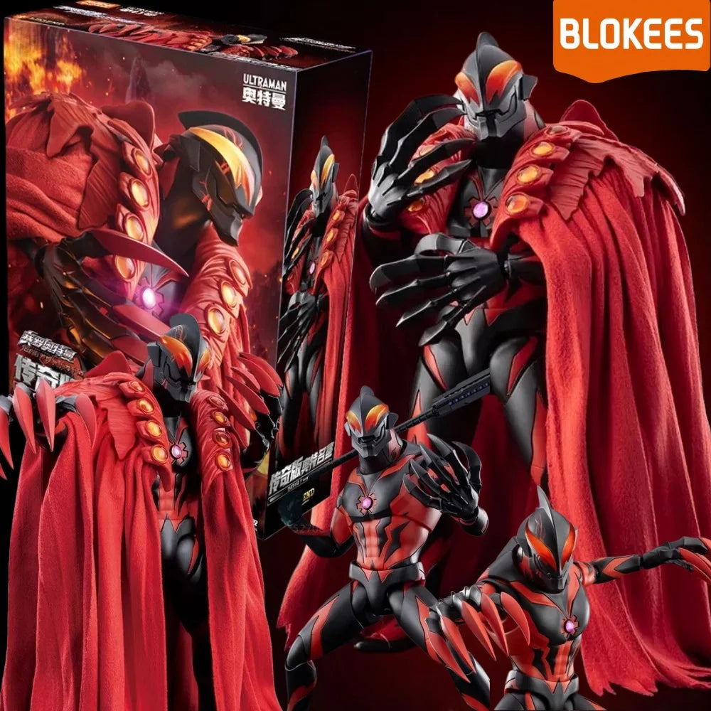 New Blokees Ultraman Action Figure Legend Edition Emperor Belial Assembly Collectible Doll Customized Children's Christmas Gift