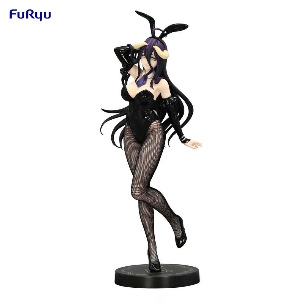 In Stock Original FuRyu Prepainted BiCute Bunnies Overlord Albedo Black Ver. Anime Figure Model Decoration Voluptuous Collection
