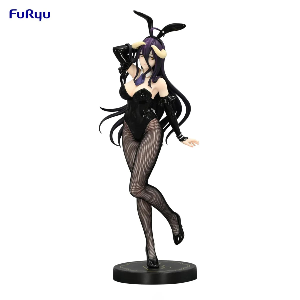 In Stock Original FuRyu Prepainted BiCute Bunnies Overlord Albedo Black Ver. Anime Figure Model Decoration Voluptuous Collection