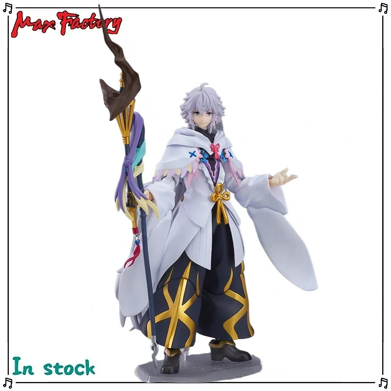 Original Max Factory Figma#479 Fate/Grand Order Merlin Anime Figure Model Toy Gift Collection