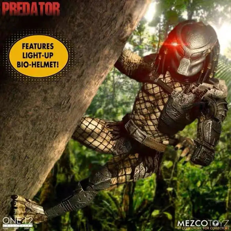 Original Mezco ONE:12 Collective Predator Action Collectible Model Assemble Toys Gift in Stock