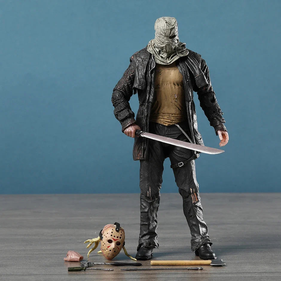 NECA Horror Movie Character Jason Action Figure Collectible Model Toy Gift Doll Figurine