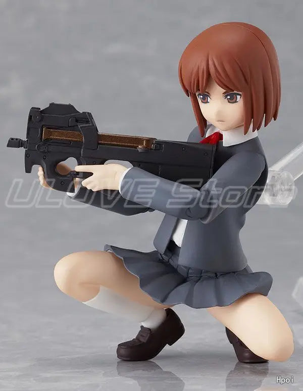 Original Max Factory Figma GUNSLINGER GIRL Henrietta Action Figures Models Collection Toys