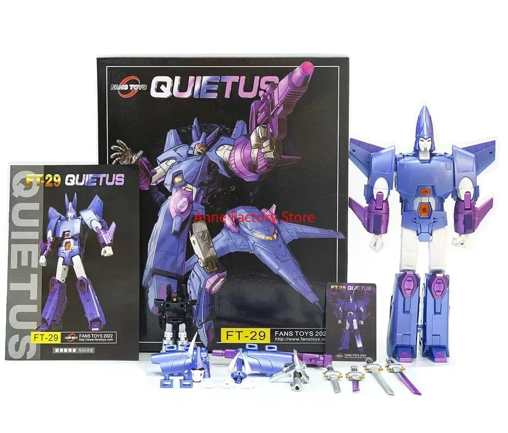 New  FansToys FT-29 FT29 Quietus Cyclonus G1 MP Reprint Action Figure Toy Collection Gift Model Toys