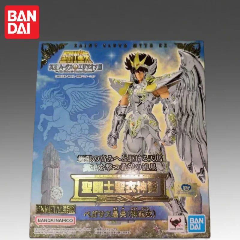 In Stock Bandai Original Banpresto Saint Seiya Tenma Pegasus Action Figure Model Doll Brand New Boxed Garage Ornaments