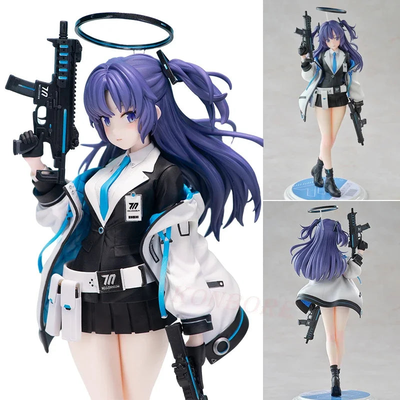 25cm Blue Archive Hayase Yuuka Anime Figure Ichinose Asuna Bunny Girl Action Figure Amau Ako Figurine Sexy Collectible Model Toy