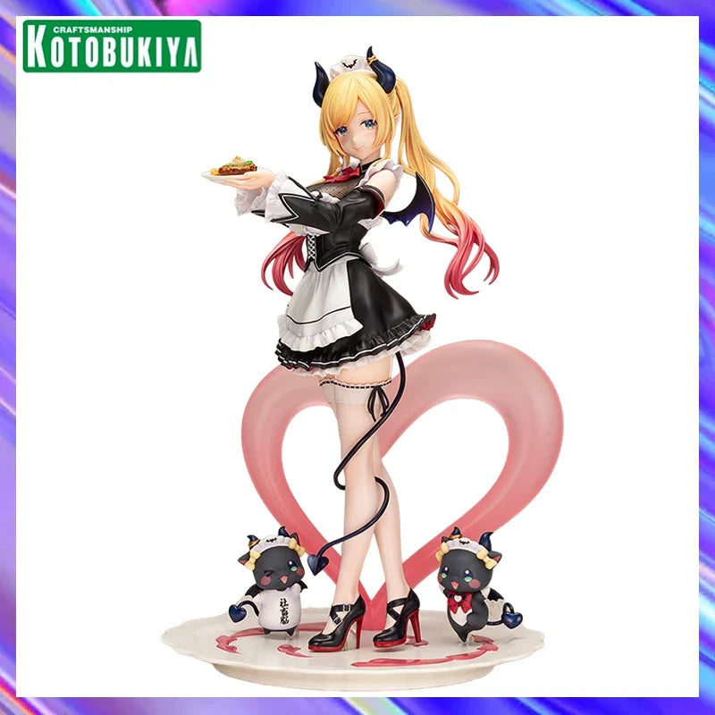 Original in Stock KOTOBUKIYA Hololive Yuzuki Choco Maid Costume 1/7 Figures Model Toy Gift Collection Ornament