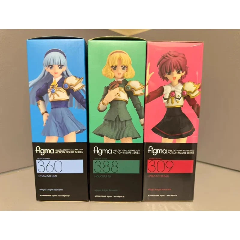 In Stock Figma Max Factory Magic Knight Rayearth 360 Ryuuzaki Umi Anime Peripheral Figure Movable Model Ornamental Ornaments Toy