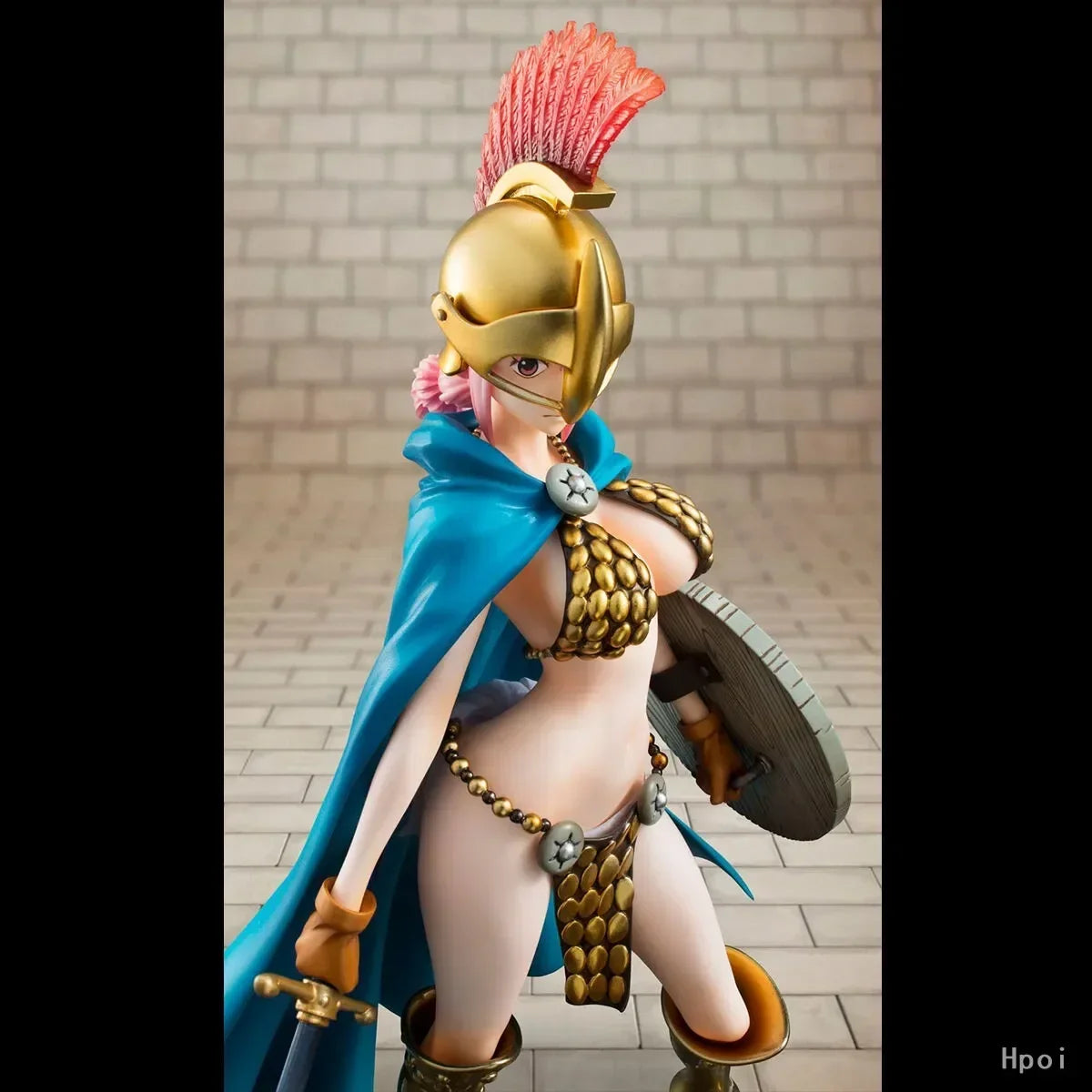 In Stock Original MegaHouse POP  "Sailing Again" Gladiator Rebecca Limited Replica Anime Finished Collection Gift in Stock