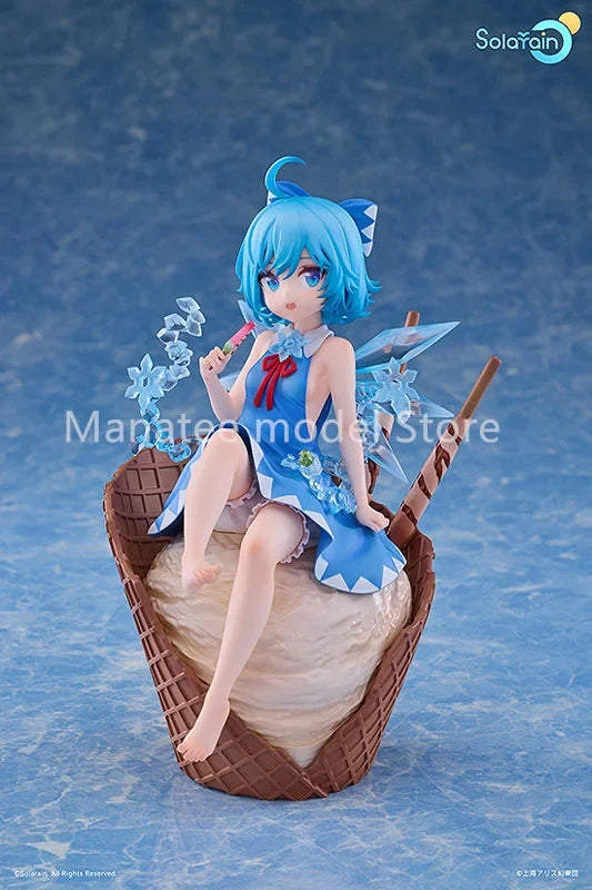 Solarain Original Touhou Project Cirno Summer Frost ver. 1/7 PVC Action Figure Anime Model Toys Collection Doll Gift