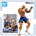 BANDAI Original S.H.Figuarts Series《Street Fighter》Chun - Li，Ken Masters，Sagat Figure Assembly Ornament Toys Collectible Model