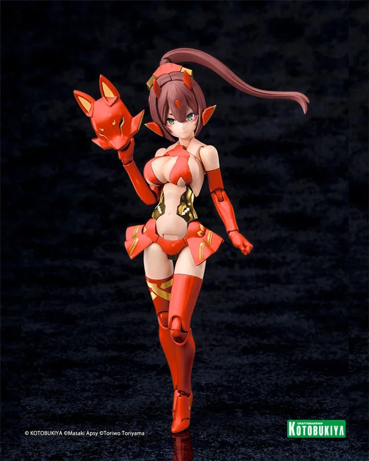 [In Stock] KP625 Megami Device 12 ASRA Nine Tails Homura Anime Figure  Kotobukiya Original Genuine Mobile Suit Girl Gift