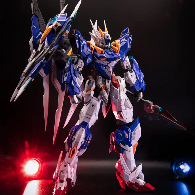 SNAA 1/100 YR-02 Blade King Series Alloy Die Casting Frame Action Figure Mecha Warrior Fully Poseable Assembly Model Boy Gift