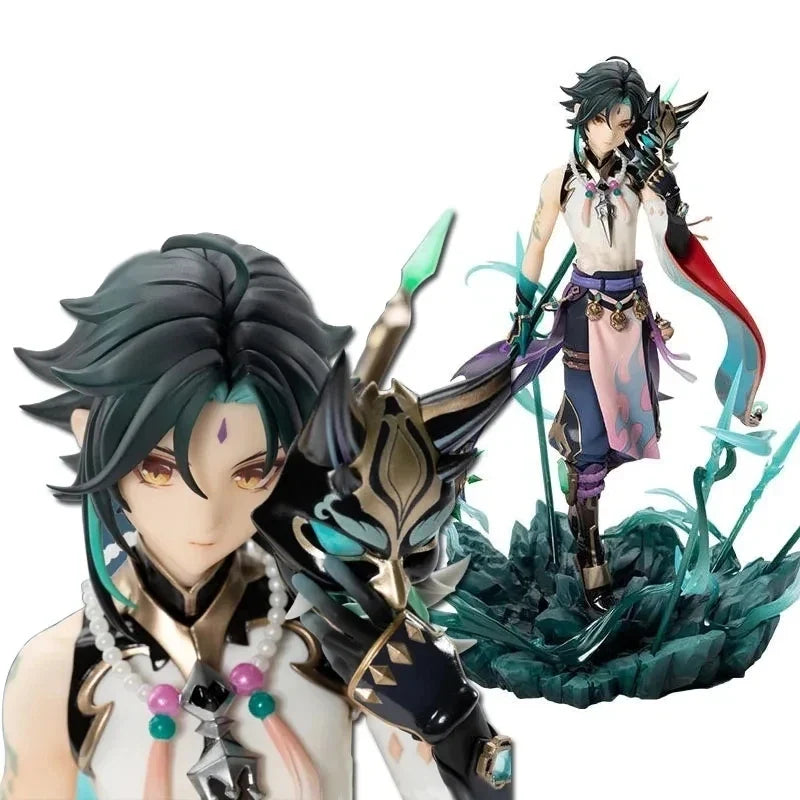 Anime Figure Genshin Impact Xiao Vigilant Yaksha Genshin Impact Klee Action Figure Paimon Qiqi Figure Collectible Doll Toys
