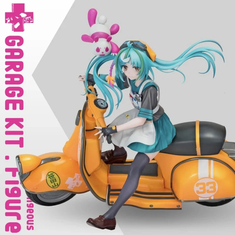 Resin Figure Kit Bike Sasada Original Garage Kit Unpainted Garage Resin Kit Model GK