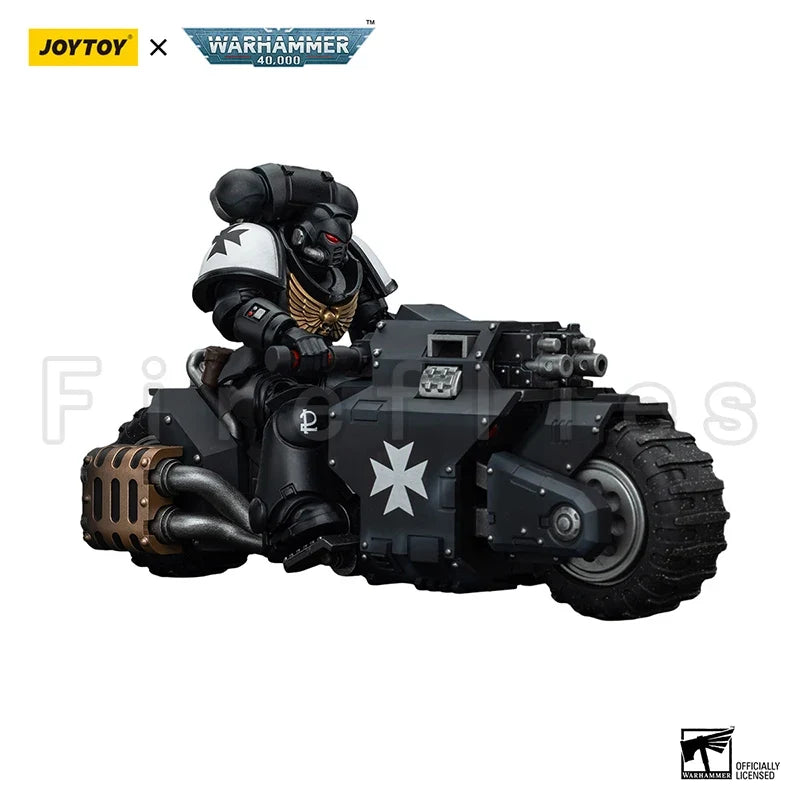 1/18 JOYTOY Action Figure 40K Black Templars Outriders And Brother Valtus Re-issue Version Anime Model Toy