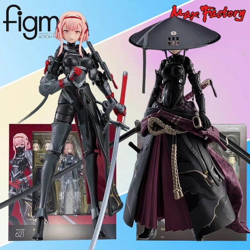 Max Factory Genuine Figma Series 549 FALSLANDER Ronin and 621 FALSLANDER Samurai Finished Product Movable Model Collection