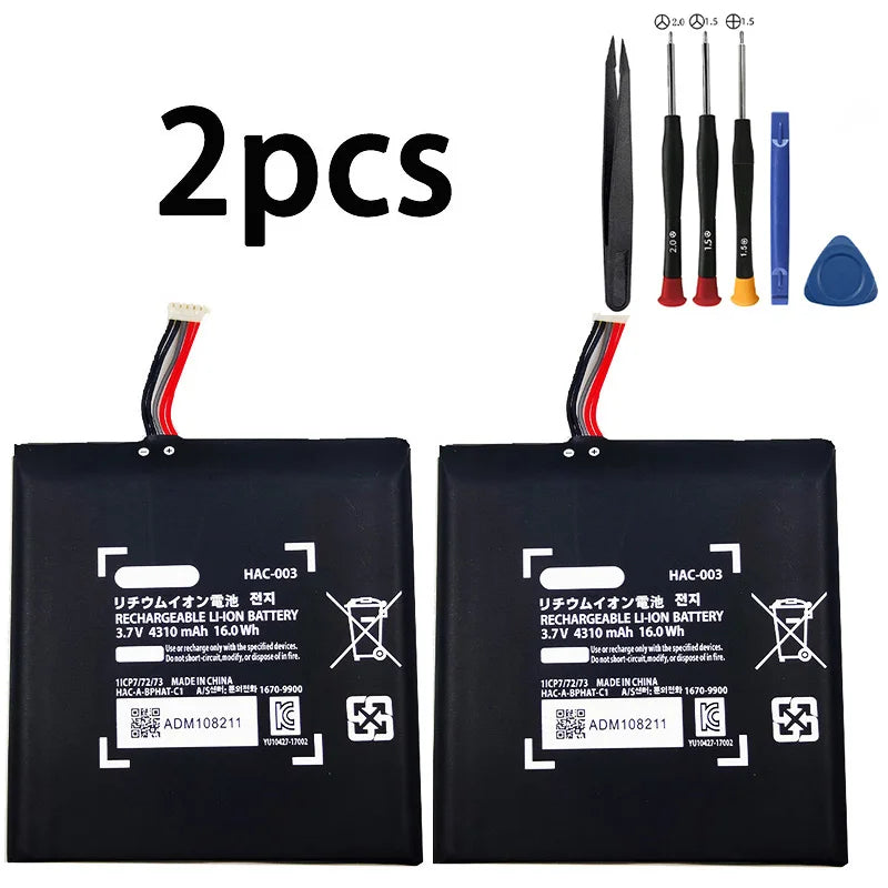 New Genuine HAC-003 HAC003 Rechargeable Battery For HAC 003 NS Switch Game Console HAC-001 4310mAh Batteries