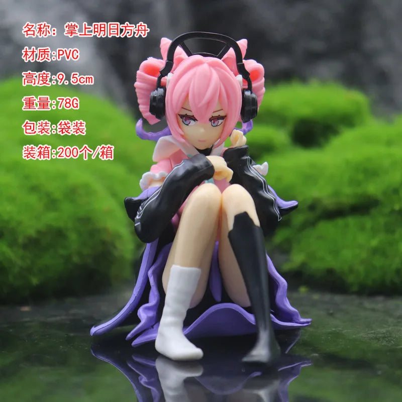 Arknights anime Figures Pretty girl Noodle Stopper pvc model Kawaii Dolls High Quality Collection Desk Decoration Toys Boys Gift