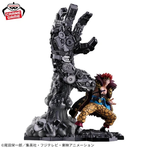 100% Genuine Bandai Namco Banpresto One Piece Figlife Eustass Kid Collector Ornament Figure Model Toy Gift New and Unopened