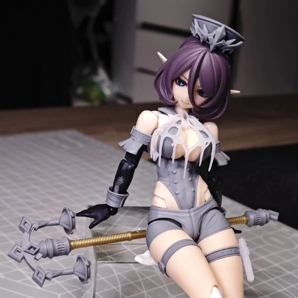 【No Figure】Handmade 1/12 Mecha Girl Chinese Mage Conversion Parts For 6inch Kotobukiya Gunner Knight  Action Figure Toys ﻿