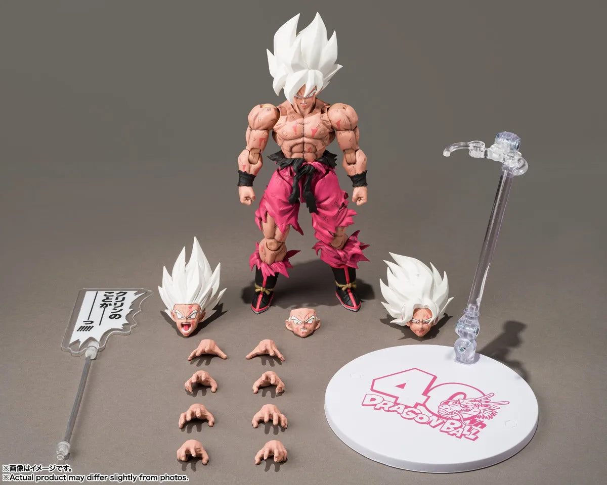 In Stock Genuine BANDAI SHFiguarts Genkida Matsuri Edition Legendary Super Saiyan Son Goku Figure Anime Dragon Ball Action Model